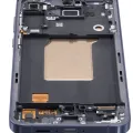 OLED Assembly With Frame For Samsung Galaxy A55 (A556 / 2024) (Refurbished) (Navy)