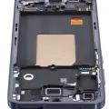 OLED Assembly With Frame For Samsung Galaxy A55 (A556 / 2024) (Refurbished) (Navy)
