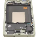 OLED Assembly With Frame For Samsung Galaxy A55 (A556 / 2024) (Refurbished) (Lemon)