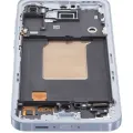 OLED Assembly With Frame For Samsung Galaxy A55 (A556 / 2024) (Refurbished) (Iceblue)