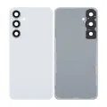 Back Cover Glass With Camera Lens For Samsung Galaxy A55 5G (A556 / 2024) (No Logo) (Aftermarket Plus) (Iceblue)