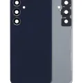 Back Cover Glass With Camera Lens For Samsung Galaxy A55 5G (A556 / 2024) (No Logo) (Aftermarket Plus) (Navy)