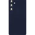 Back Cover Glass With Camera Lens For Samsung Galaxy A55 5G (A556 / 2024) (No Logo) (Aftermarket Plus) (Navy)
