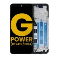 LCD Assembly With Frame For Motorola Moto G Power 5G (XT2415 / 2024) (Refurbished) (All Colors)