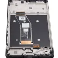 Дисплейний модуль (LCD) з рамкою для Motorola Moto G24 (XT2423 / 2024) / G24 Power (XT2425-1 / 2024) (Refurbished) (Всі кольори)
