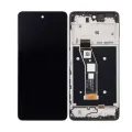 Дисплейний модуль (LCD) з рамкою для Motorola Moto G24 (XT2423 / 2024) / G24 Power (XT2425-1 / 2024) (Refurbished) (Всі кольори)