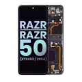 Main OLED Assembly For Motorola Razr / Razr 50 (XT2453 / 2024) (Genuine OEM) (Koala Grey)