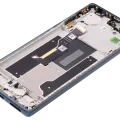 OLED Assembly With Frame For Motorola Moto Edge 50 Fusion 5G (XT2429 / 2024) (Refurbished) (Forest Blue)