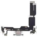 Charging Port Flex Cable For iPhone 15 Plus (Aftermarket Plus) (Green)