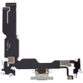 Charging Port Flex Cable For iPhone 15 Plus (Aftermarket Plus) (Green)