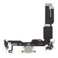 Charging Port Flex Cable For iPhone 15 Plus (Aftermarket Plus) (Yellow)