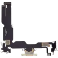 Charging Port Flex Cable For iPhone 15 Plus (Aftermarket Plus) (Yellow)