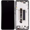 OLED Assembly With Frame For Xiaomi Redmi Note 13 Pro Plus (Refurbished) (Black)