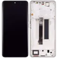 OLED Assembly With Frame For Xiaomi Redmi Note 13 Pro Plus (Refurbished) (White)