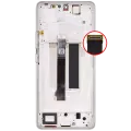 OLED Assembly With Frame For Xiaomi Redmi Note 13 Pro Plus (Refurbished) (White)