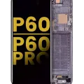 OLED Assembly With Frame For Huawei P60 / P60 Pro (Refurbished) (Black / Green)