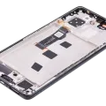 OLED Assembly With Frame For Honor 80 GT (Refurbished) (Black)