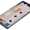 OLED Assembly With Frame For Honor 60 SE / 80 SE (Refurbished) (Black)