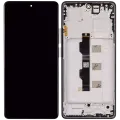 OLED Assembly With Frame For Xiaomi Redmi Note 13 Pro 4G / Xiaomi Poco M6 Pro 4G / Xiaomi Redmi Note 14S (Refurbished) (Midnight Black)