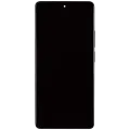 OLED Assembly With Frame For Xiaomi Redmi Note 13 Pro 4G / Xiaomi Poco M6 Pro 4G / Xiaomi Redmi Note 14S (Refurbished) (Midnight Black)