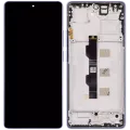 OLED Assembly With Frame For Xiaomi Redmi Note 13 Pro 4G / Poco M6 Pro 4G (Refurbished) (Purple)