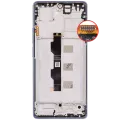 OLED Assembly With Frame For Xiaomi Redmi Note 13 Pro 4G / Poco M6 Pro 4G (Refurbished) (Purple)