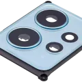Back Camera Lens With Bracket / Bezel For Xiaomi Redmi Note 12 4G (Ice Blue)