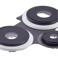 Back Camera Lens With Bracket / Bezel For Xiaomi Redmi Note 12 Turbo / Poco F5 (White)