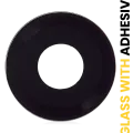 Back Camera (Macro) Lens (Glass Only) With Adhesive For Xiaomi Redmi Note 12 Turbo / Poco F5