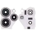 Back Camera Lens With Bracket / Bezel For Xiaomi Redmi Note 12R (Blue)