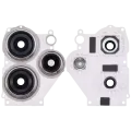 Back Camera Lens With Bracket / Bezel For Xiaomi Redmi Note 12R (Silver)