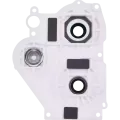 Back Camera Lens With Bracket / Bezel For Xiaomi Redmi Note 12R (Silver)