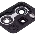 Back Camera Lens With Bracket / Bezel For Xiaomi Redmi Note 12 Pro 5G (Black)