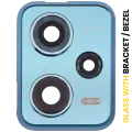 Back Camera Lens With Bracket / Bezel For Xiaomi Redmi Note 12 Pro 5G (Blue)