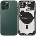 Back Housing W/ Small Parts For iPhone 13 Pro Max (EU / Global Version) (Used OEM Pull: Grade A) (Alpine Green)
