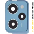 Back Camera Lens With Bracket / Bezel For Xiaomi Redmi Note 12 Pro Speed (Blue) / Poco X5 Pro 5G