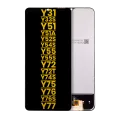 Дисплейний модуль (LCD) без рамки для Vivo Y31 / Y33s / Y51 / Y51a / Y52s 5G / Y53s / Y55 5G / Y55s / Y72 5G / Y72t / Y74s / Y75 5G / Y76 5G / Y76s / Y77 5G (Refurbished) (усі кольори)