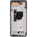 OLED Assembly With Frame For Motorola Edge (XT2405 / 2024) (Refurbished) (Black)