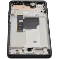 OLED Assembly With Frame For Motorola Edge (XT2405 / 2024) (Refurbished) (Black)