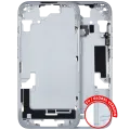 Mid-Frame Housing W/ Small Parts For iPhone 15 (EU / Global Version) (Used OEM Pull: Grade A) (Blue)