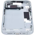Mid-Frame Housing W/ Small Parts For iPhone 15 (EU / Global Version) (Used OEM Pull: Grade A) (Blue)