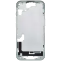 Mid-Frame Housing W/ Small Parts For iPhone 15 (EU / Global Version) (Used OEM Pull: Grade A) (Green)