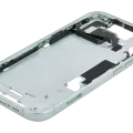 Mid-Frame Housing W/ Small Parts For iPhone 15 (EU / Global Version) (Used OEM Pull: Grade A) (Green)