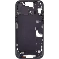 Mid-Frame Housing W/ Small Parts For iPhone 15 Plus (EU / Global Version) (Used OEM Pull: Grade A) (Black)