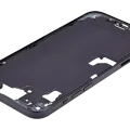 Mid-Frame Housing W/ Small Parts For iPhone 15 Plus (EU / Global Version) (Used OEM Pull: Grade A) (Black)