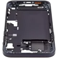 Mid-Frame Housing W/ Small Parts For iPhone 15 Plus (EU / Global Version) (Used OEM Pull: Grade A) (Black)