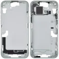 Mid-Frame Housing W/ Small Parts For iPhone 15 Plus (EU / Global Version) (Used OEM Pull: Grade A) (Green)