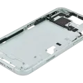 Mid-Frame Housing W/ Small Parts For iPhone 15 Plus (EU / Global Version) (Used OEM Pull: Grade A) (Green)