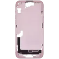 Mid-Frame Housing W/ Small Parts For iPhone 15 Plus (EU / Global Version) (Used OEM Pull: Grade A) (Pink)