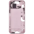 Mid-Frame Housing W/ Small Parts For iPhone 15 Plus (EU / Global Version) (Used OEM Pull: Grade A) (Pink)